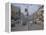 Street Scene, Rajah Bazaar, Rawalpindi, Punjab, Pakistan-David Poole-Framed Premier Image Canvas