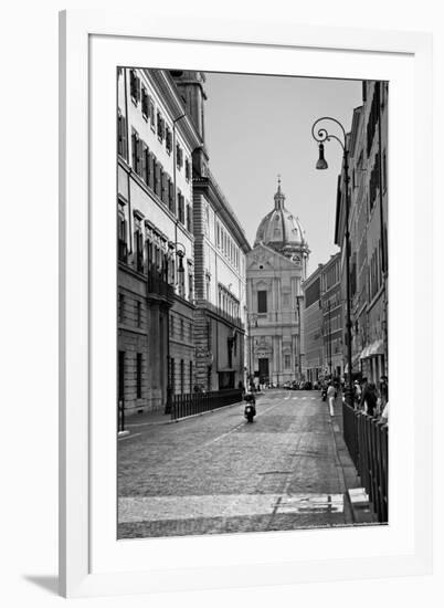 Street Scene Rome Italy Photo Poster-null-Framed Photo