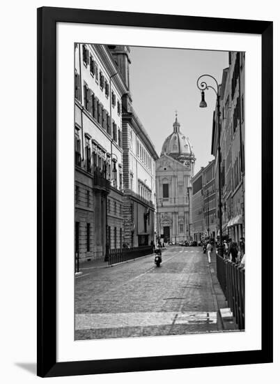 Street Scene Rome Italy Photo Poster-null-Framed Photo