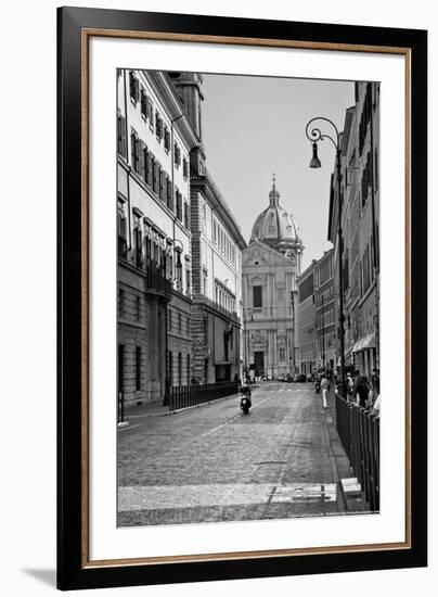 Street Scene Rome Italy Photo Poster-null-Framed Photo