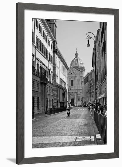 Street Scene Rome Italy Photo Poster-null-Framed Photo