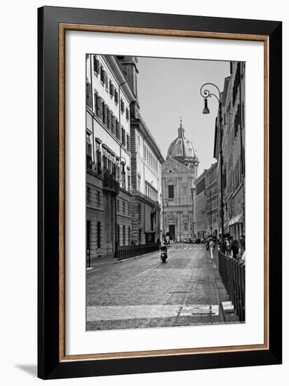Street Scene Rome Italy-null-Framed Photo