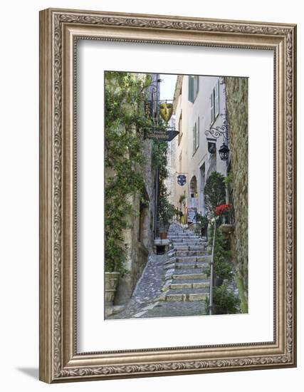 Street Scene, Saint-Paul-De-Vence, Provence-Alpes-Cote D'Azur, Provence, France, Europe-Stuart Black-Framed Photographic Print