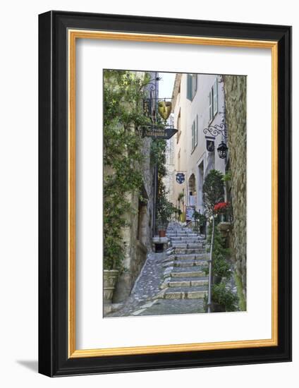 Street Scene, Saint-Paul-De-Vence, Provence-Alpes-Cote D'Azur, Provence, France, Europe-Stuart Black-Framed Photographic Print