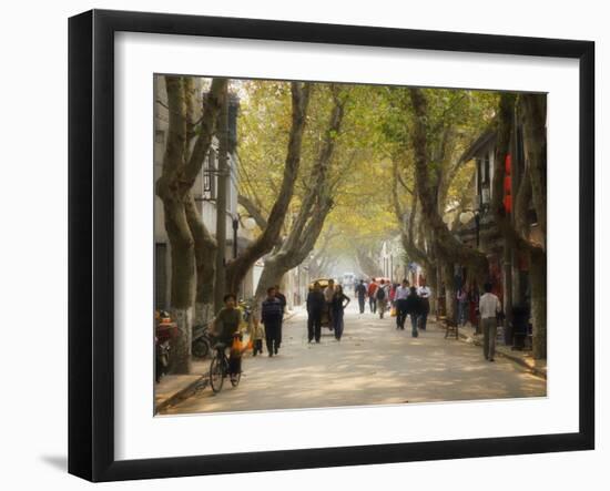 Street Scene, Souzhou (Suzhou), China, Asia-Jochen Schlenker-Framed Photographic Print