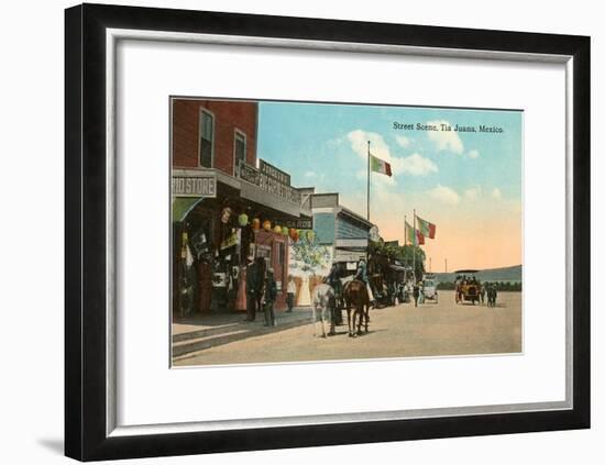 Street Scene, Tijuana, Mexico-null-Framed Art Print