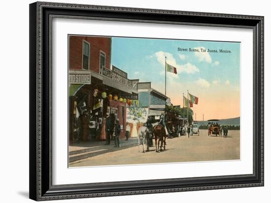 Street Scene, Tijuana, Mexico-null-Framed Art Print