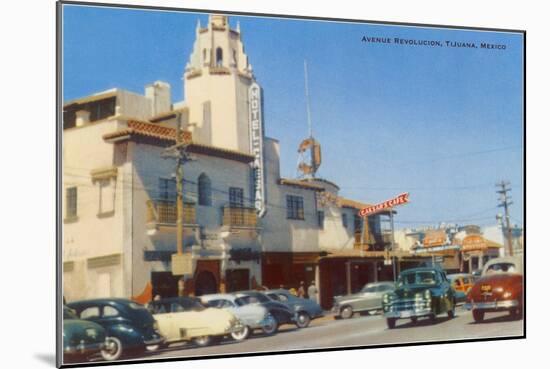 Street Scene, Tijuana, Mexico-null-Mounted Art Print