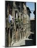 Street Scene, Urbino, (Marche) Marches, Italy-Sheila Terry-Mounted Photographic Print