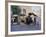 Street Scene with Horse Drawn Carriages, Rawalpindi, Punjab, Pakistan-David Poole-Framed Photographic Print