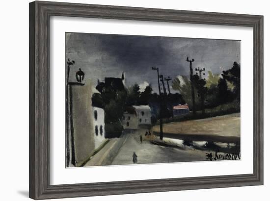 Street Scene-Henri Rousseau-Framed Giclee Print