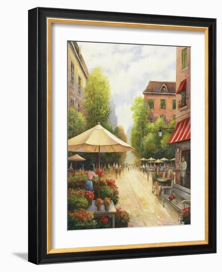 Street Scene-John Zaccheo-Framed Giclee Print