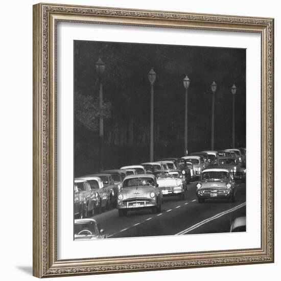 Street Scenes from L.A-Ralph Crane-Framed Photographic Print