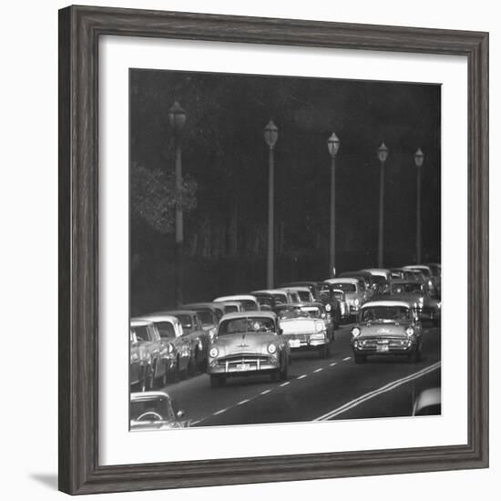 Street Scenes from L.A-Ralph Crane-Framed Photographic Print