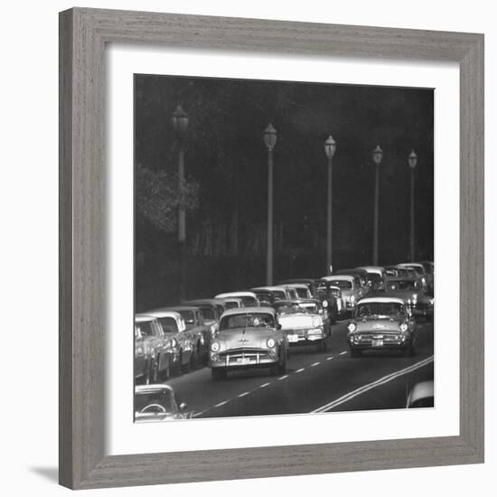 Street Scenes from L.A-Ralph Crane-Framed Photographic Print