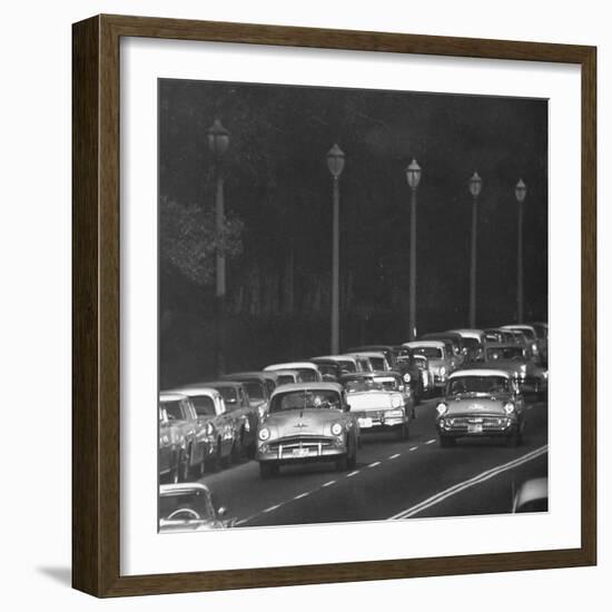 Street Scenes from L.A-Ralph Crane-Framed Photographic Print