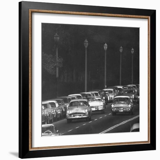 Street Scenes from L.A-Ralph Crane-Framed Photographic Print