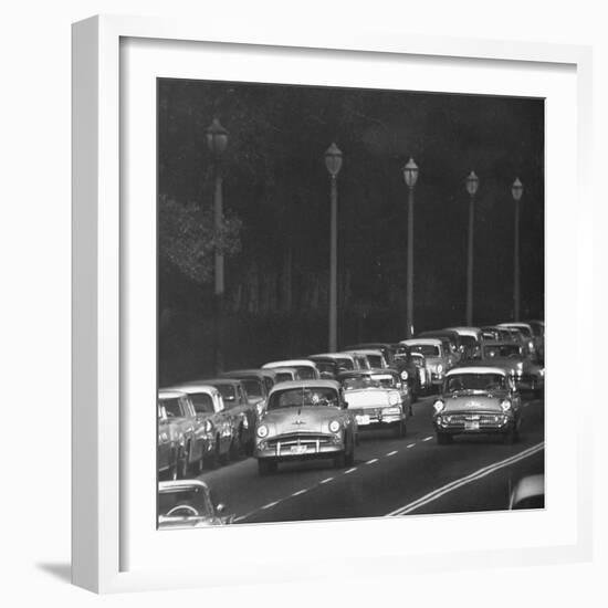 Street Scenes from L.A-Ralph Crane-Framed Photographic Print