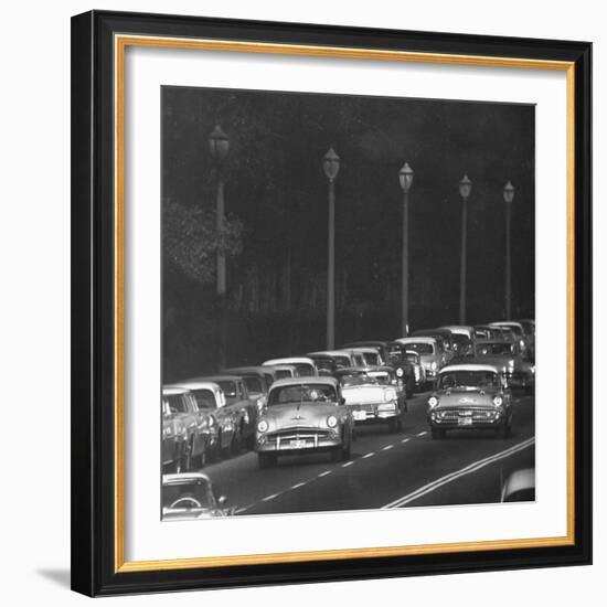 Street Scenes from L.A-Ralph Crane-Framed Photographic Print