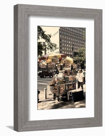 Street Scenes - Manhattan - New York - United States-Philippe Hugonnard-Framed Photographic Print