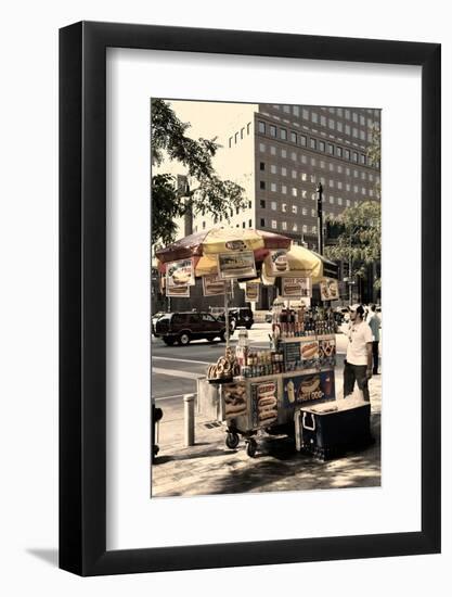 Street Scenes - Manhattan - New York - United States-Philippe Hugonnard-Framed Photographic Print