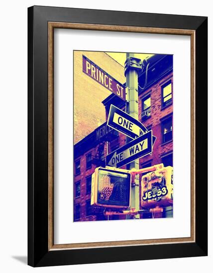 Street Scenes - Soho - Manhattan - New York - United States-Philippe Hugonnard-Framed Photographic Print