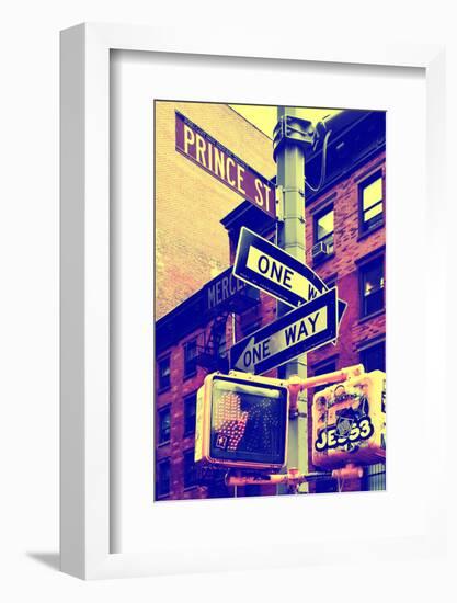 Street Scenes - Soho - Manhattan - New York - United States-Philippe Hugonnard-Framed Photographic Print