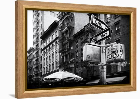 Street Scenes - Soho - Manhattan - New York - United States-Philippe Hugonnard-Framed Premier Image Canvas