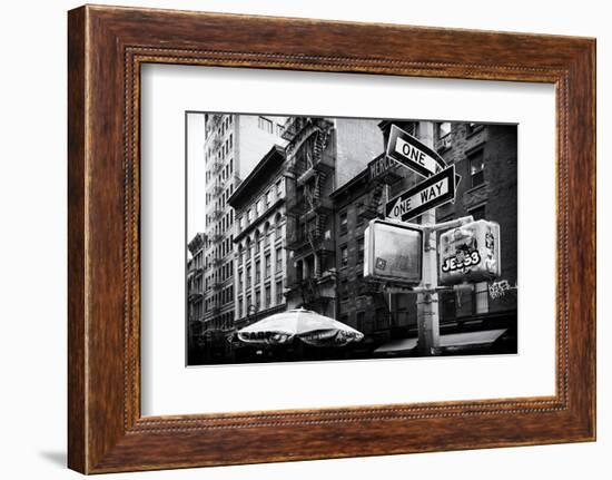 Street Scenes - Soho - Manhattan - New York - United States-Philippe Hugonnard-Framed Photographic Print