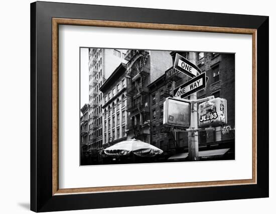 Street Scenes - Soho - Manhattan - New York - United States-Philippe Hugonnard-Framed Photographic Print