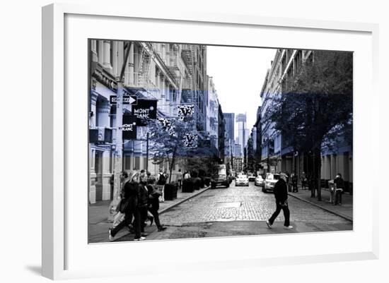 Street Scenes - Soho - Manhattan - New York - United States-Philippe Hugonnard-Framed Photographic Print