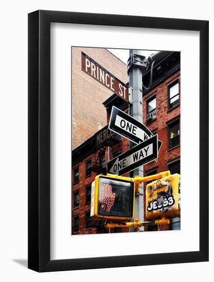 Street Scenes - Soho - Manhattan - New York - United States-Philippe Hugonnard-Framed Photographic Print