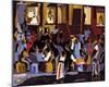 Street Shadows, 1959-Jacob Lawrence-Mounted Art Print