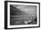 Street Sign Dead Sea Israel B/W-null-Framed Photo