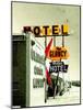 Street Sign for Hotel and Motel in America-Salvatore Elia-Mounted Photographic Print
