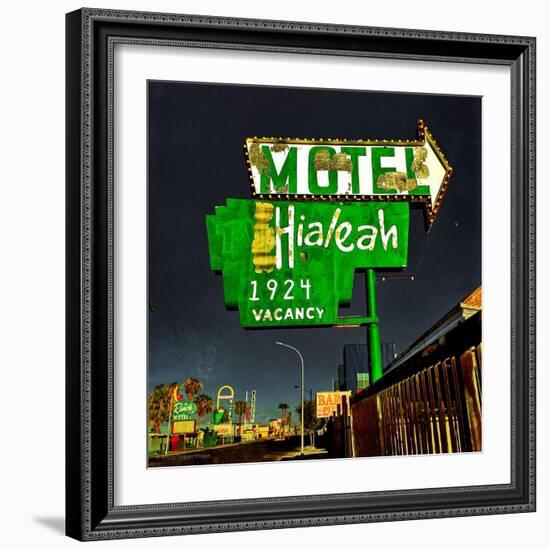 Street Sign in America-Salvatore Elia-Framed Photographic Print