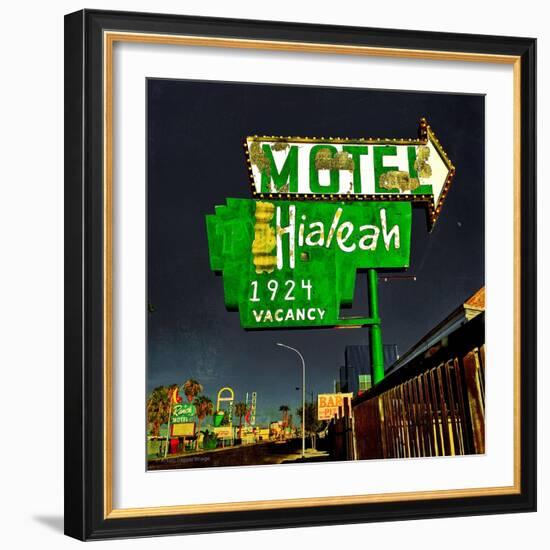 Street Sign in America-Salvatore Elia-Framed Photographic Print