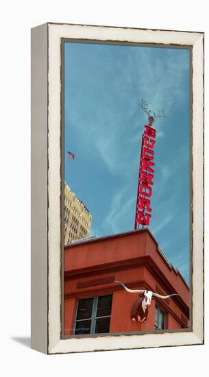 Street Sign in USA-Salvatore Elia-Framed Premier Image Canvas