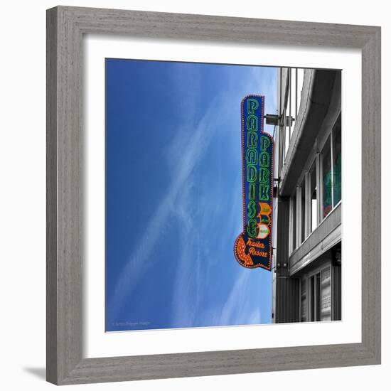 Street Sign in USA-Salvatore Elia-Framed Photographic Print