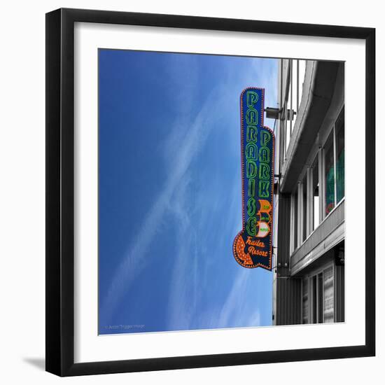 Street Sign in USA-Salvatore Elia-Framed Photographic Print