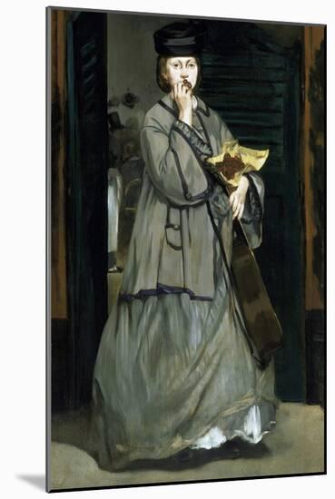 Street Singer by ‰Douard Manet-Édouard Manet-Mounted Giclee Print
