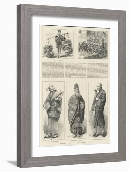 Street Sketches in Tokio, Japan-Thomas Harrington Wilson-Framed Giclee Print