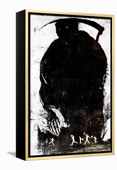 Street Spirit (Fade Out)-Alex Cherry-Framed Stretched Canvas