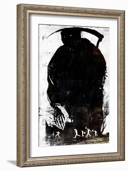 Street Spirit (Fade Out)-Alex Cherry-Framed Art Print