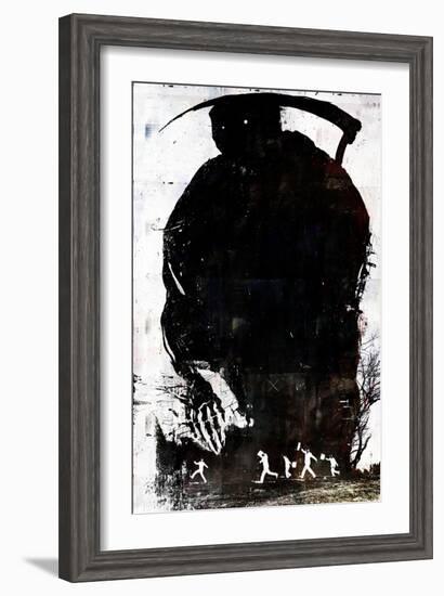 Street Spirit (Fade Out)-Alex Cherry-Framed Art Print