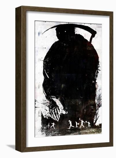 Street Spirit (Fade Out)-Alex Cherry-Framed Art Print