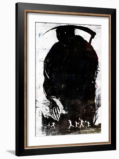 Street Spirit (Fade Out)-Alex Cherry-Framed Art Print