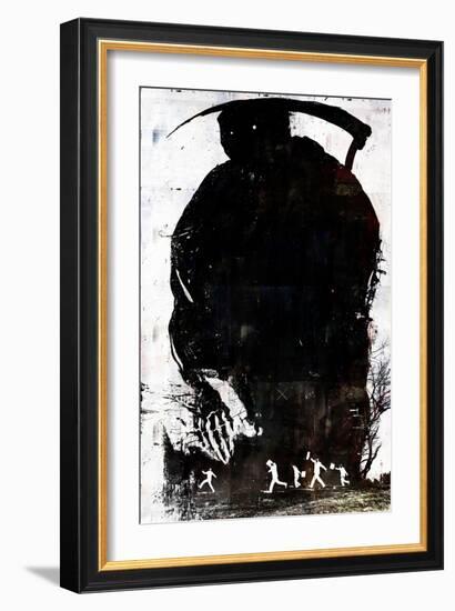 Street Spirit (Fade Out)-Alex Cherry-Framed Art Print