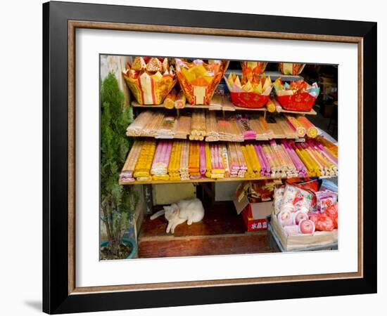 Street Stall, Guangzhou, Guangdong, China-Charles Bowman-Framed Photographic Print