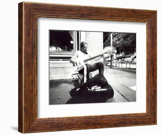 Street Strum-John Gusky-Framed Photographic Print